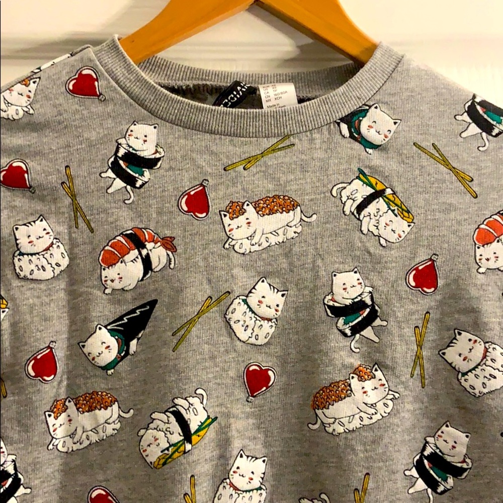 I❤️cats n Sushi Sweater